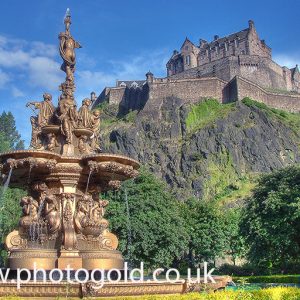 edinburgh castle print 9082, original images