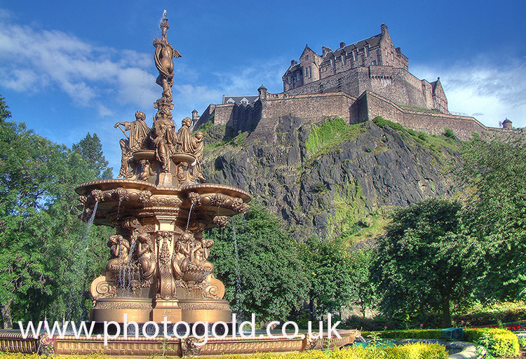 edinburgh castle print 9082, original images
